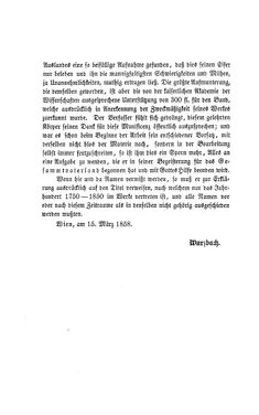 Image of the Page - (000004) - in Biographisches Lexikon des Kaiserthums Oesterreich - Coremans-Eger, Volume 3