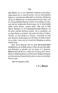 Bild der Seite - VIII - in Biographisches Lexikon des Kaiserthums Oesterreich - Guadagni-Habsburg, Band 6