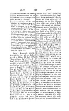 Image of the Page - 181 - in Biographisches Lexikon des Kaiserthums Oesterreich - Jablonowski-Karolina, Volume 10