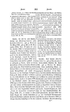 Image of the Page - 323 - in Biographisches Lexikon des Kaiserthums Oesterreich - Jablonowski-Karolina, Volume 10