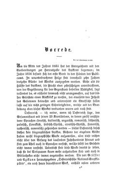 Bild der Seite - (000003) - in Biographisches Lexikon des Kaiserthums Oesterreich - Kosarek-Lagkner, Band 13