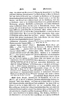 Image of the Page - 444 - in Biographisches Lexikon des Kaiserthums Oesterreich - Londonia-Marlow, Volume 16