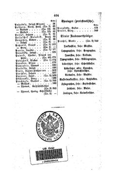 Bild der Seite - 404 - in Biographisches Lexikon des Kaiserthums Oesterreich - Podlaha-Prokesch, Band 23