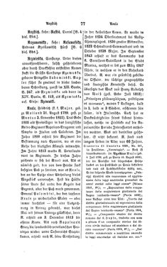 Image of the Page - 77 - in Biographisches Lexikon des Kaiserthums Oesterreich - Rasner-Rhederer, Volume 25