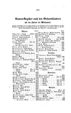 Image of the Page - 414 - in Biographisches Lexikon des Kaiserthums Oesterreich - Rasner-Rhederer, Volume 25