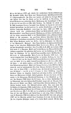 Image of the Page - 194 - in Biographisches Lexikon des Kaiserthums Oesterreich - Rhedey-Rosenauer, Volume 26