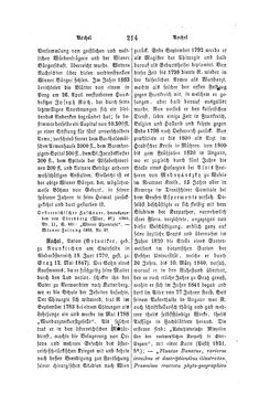 Image of the Page - 214 - in Biographisches Lexikon des Kaiserthums Oesterreich - Rhedey-Rosenauer, Volume 26