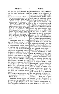 Image of the Page - 85 - in Biographisches Lexikon des Kaiserthums Oesterreich - Sax-Schimpf, Volume 29