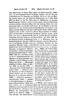 Bild der Seite - 274 - in Biographisches Lexikon des Kaiserthums Oesterreich - Schindler-Schmuzer, Band 30