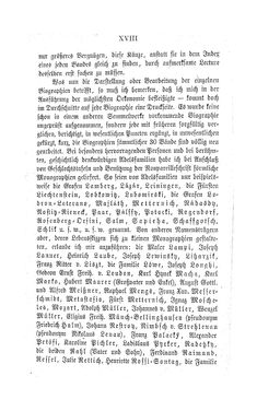 Image of the Page - XVIII - in Biographisches Lexikon des Kaiserthums Oesterreich - Schnabel-Schrötter, Volume 31