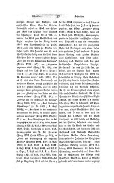 Image of the Page - 23 - in Biographisches Lexikon des Kaiserthums Oesterreich - Schnabel-Schrötter, Volume 31