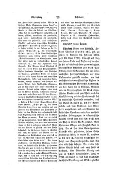 Image of the Page - 23 - in Biographisches Lexikon des Kaiserthums Oesterreich - Schrötter-Schwicker, Volume 32