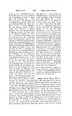 Image of the Page - 191 - in Biographisches Lexikon des Kaiserthums Oesterreich - Sonnklar-Stadelmann, Volume 36