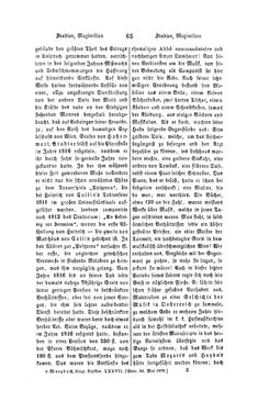 Bild der Seite - 65 - in Biographisches Lexikon des Kaiserthums Oesterreich - Stadion-Stegmayer, Band 37