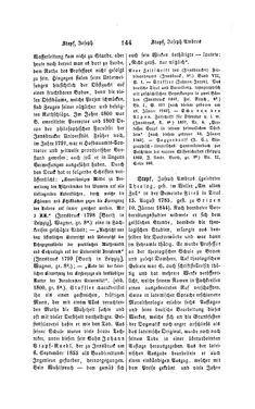 Bild der Seite - 144 - in Biographisches Lexikon des Kaiserthums Oesterreich - Stadion-Stegmayer, Band 37