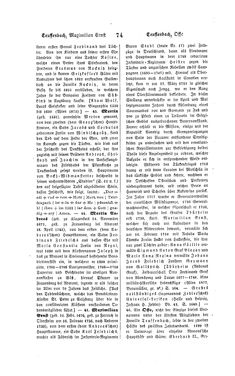 Bild der Seite - 74 - in Biographisches Lexikon des Kaiserthums Oesterreich - Terlago-Thürmer, Band 44