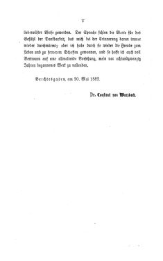 Bild der Seite - (000005) - in Biographisches Lexikon des Kaiserthums Oesterreich - Thugut-Török, Band 45