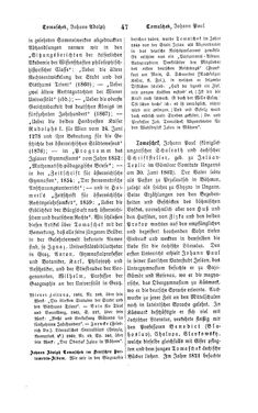 Bild der Seite - 47 - in Biographisches Lexikon des Kaiserthums Oesterreich - Toffoli-Traubenburg, Band 46