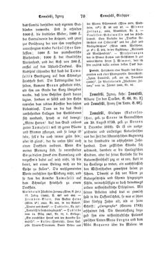 Bild der Seite - 70 - in Biographisches Lexikon des Kaiserthums Oesterreich - Toffoli-Traubenburg, Band 46