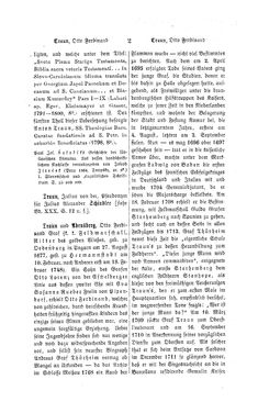 Image of the Page - 2 - in Biographisches Lexikon des Kaiserthums Oesterreich - Traubenfeld-Trzeschtik, Volume 47