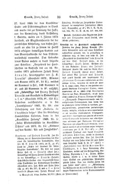 Bild der Seite - 33 - in Biographisches Lexikon des Kaiserthums Oesterreich - Traubenfeld-Trzeschtik, Band 47