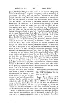 Image of the Page - 25 - in Biographisches Lexikon des Kaiserthums Oesterreich - Ullik-Vassimon, Volume 49