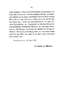 Image of the Page - (000006) - in Biographisches Lexikon des Kaiserthums Oesterreich - Weninger-Wied, Volume 55