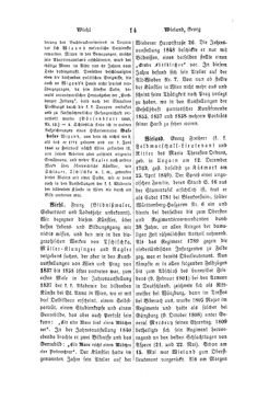 Bild der Seite - 14 - in Biographisches Lexikon des Kaiserthums Oesterreich - Wiedemann-Windisch, Band 56