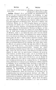 Image of the Page - 47 - in Biographisches Lexikon des Kaiserthums Oesterreich - Wolf-Wurmbrand, Volume 58