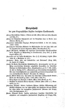 Bild der Seite - XVII - in Biographisches Lexikon des Kaiserthums Oesterreich - Zichy-Zyka, Band 60