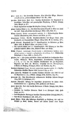 Bild der Seite - XXVI - in Biographisches Lexikon des Kaiserthums Oesterreich - Zichy-Zyka, Band 60