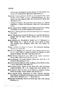 Bild der Seite - XXVIII - in Biographisches Lexikon des Kaiserthums Oesterreich - Zichy-Zyka, Band 60
