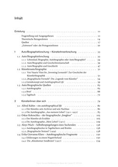 Bild der Seite - (000005) - in Zeitwesen - Autobiographik österreichischer Künstlerinnen und Künstler im Spannungsfeld von Politik und Gesellschaft 1900–1945