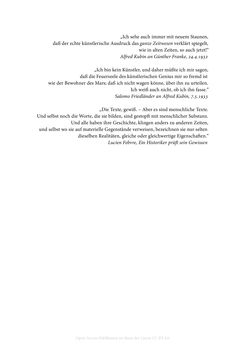Image of the Page - 9 - in Zeitwesen - Autobiographik österreichischer Künstlerinnen und Künstler im Spannungsfeld von Politik und Gesellschaft 1900–1945