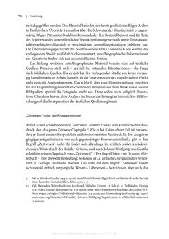 Bild der Seite - 20 - in Zeitwesen - Autobiographik österreichischer Künstlerinnen und Künstler im Spannungsfeld von Politik und Gesellschaft 1900–1945