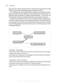 Bild der Seite - 24 - in Zeitwesen - Autobiographik österreichischer Künstlerinnen und Künstler im Spannungsfeld von Politik und Gesellschaft 1900–1945