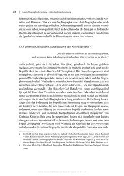 Bild der Seite - 34 - in Zeitwesen - Autobiographik österreichischer Künstlerinnen und Künstler im Spannungsfeld von Politik und Gesellschaft 1900–1945