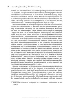 Image of the Page - 46 - in Zeitwesen - Autobiographik österreichischer Künstlerinnen und Künstler im Spannungsfeld von Politik und Gesellschaft 1900–1945