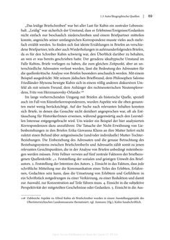 Bild der Seite - 69 - in Zeitwesen - Autobiographik österreichischer Künstlerinnen und Künstler im Spannungsfeld von Politik und Gesellschaft 1900–1945