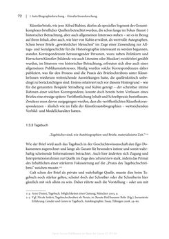 Image of the Page - 72 - in Zeitwesen - Autobiographik österreichischer Künstlerinnen und Künstler im Spannungsfeld von Politik und Gesellschaft 1900–1945