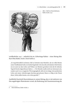 Bild der Seite - 81 - in Zeitwesen - Autobiographik österreichischer Künstlerinnen und Künstler im Spannungsfeld von Politik und Gesellschaft 1900–1945