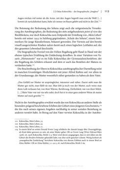 Image of the Page - 113 - in Zeitwesen - Autobiographik österreichischer Künstlerinnen und Künstler im Spannungsfeld von Politik und Gesellschaft 1900–1945