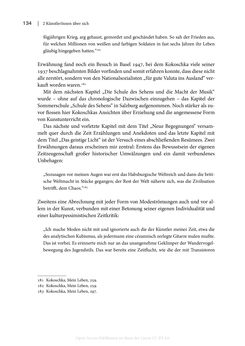Bild der Seite - 134 - in Zeitwesen - Autobiographik österreichischer Künstlerinnen und Künstler im Spannungsfeld von Politik und Gesellschaft 1900–1945