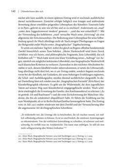 Bild der Seite - 142 - in Zeitwesen - Autobiographik österreichischer Künstlerinnen und Künstler im Spannungsfeld von Politik und Gesellschaft 1900–1945