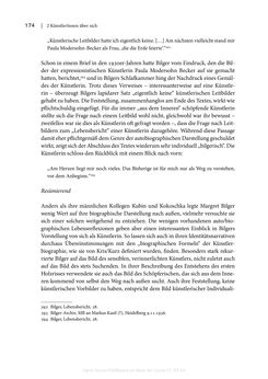 Bild der Seite - 174 - in Zeitwesen - Autobiographik österreichischer Künstlerinnen und Künstler im Spannungsfeld von Politik und Gesellschaft 1900–1945