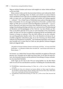 Bild der Seite - 218 - in Zeitwesen - Autobiographik österreichischer Künstlerinnen und Künstler im Spannungsfeld von Politik und Gesellschaft 1900–1945