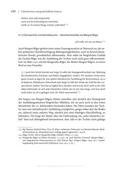 Bild der Seite - 220 - in Zeitwesen - Autobiographik österreichischer Künstlerinnen und Künstler im Spannungsfeld von Politik und Gesellschaft 1900–1945