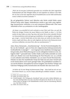 Bild der Seite - 258 - in Zeitwesen - Autobiographik österreichischer Künstlerinnen und Künstler im Spannungsfeld von Politik und Gesellschaft 1900–1945