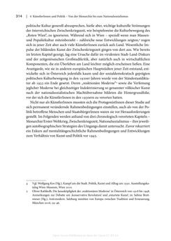 Bild der Seite - 314 - in Zeitwesen - Autobiographik österreichischer Künstlerinnen und Künstler im Spannungsfeld von Politik und Gesellschaft 1900–1945
