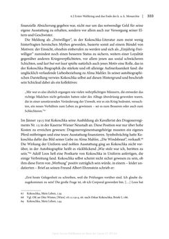 Image of the Page - 333 - in Zeitwesen - Autobiographik österreichischer Künstlerinnen und Künstler im Spannungsfeld von Politik und Gesellschaft 1900–1945